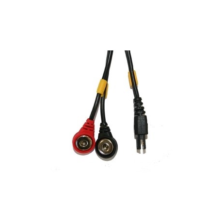 Cable Compex 6 Pins SNAP Negro/Amarillo