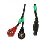 Cable Compex 6 Pins SNAP Negro/Verde