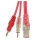Cable Conexión 8 pins y Banana 2mm.Rojo