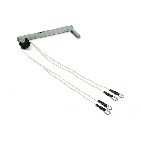 Pórtico con cable, polea de velocidad 50 kg